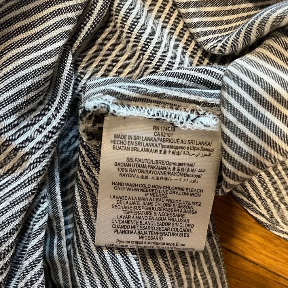 Revolve BCBGeneration Striped Button Down Wrap He… - image 12
